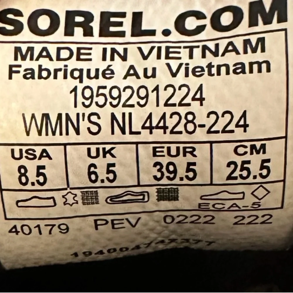 SOREL Women's Out 'N About III Classic Waterproof Boots Size 8.5 - Picture 7 of 7